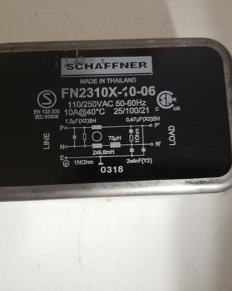 SCHAFFER  filtro montato su tapis roulant 