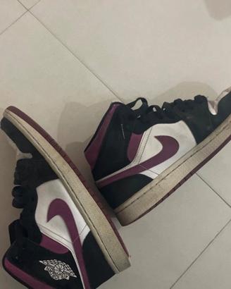 scarpe Jordan Air, colore viola