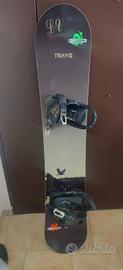 Snowboard Trans con attacchi+borsa Salomon