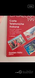 Catalogo schede telefoniche Golden