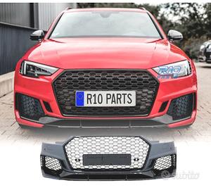 PARAURTI ANTERIORE PER AUDI A4 B9 17-20 LOOK RS4 P