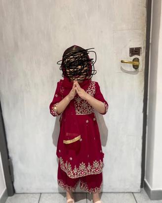 Vestito di carnevale araba