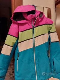 Giacca sci con pantalone CMP taglia 10 anni