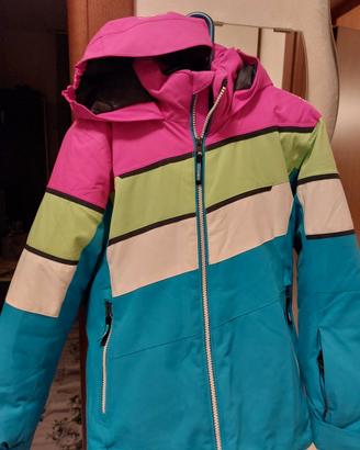 Giacca sci con pantalone CMP taglia 10 anni