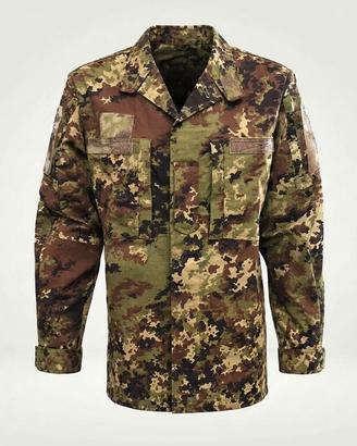 Giacca Militare Vegetata Mimetica