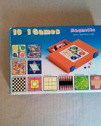 Giioco Magnetic Games 10 in 1. Vintage
