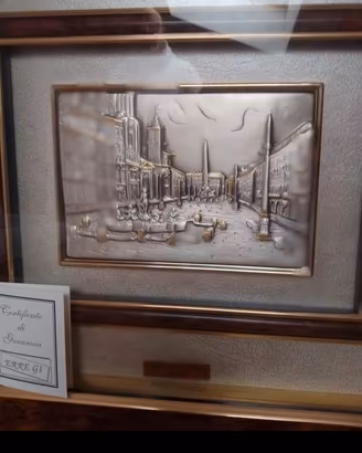 Quadro in argento 