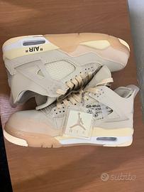 Jordan 4 Off-White Sail - 41