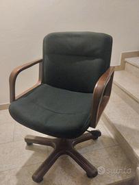 poltrona ufficio vintage anni 70 Biassono