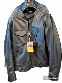 GIACCA MOTO DUCATI SCRAMBLER IN PELLE TG. 50