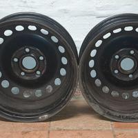 CERCHI IN ACCIAIO Volkswagen 15 POLLICI OMOLOGATI