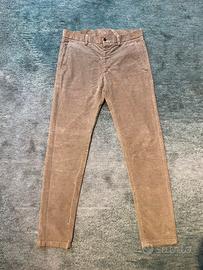 Pantaloni velluto Giorgio Armani