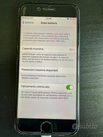 IPhone 7 128GB Nero Opaco buono stato sbloccato