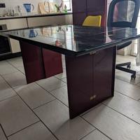 Tavolo nero (noce) pieghevole