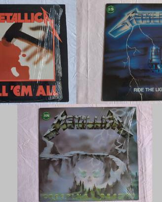 LP VINILE Metallica – 1° stampe RIDE KILL' EM ALL