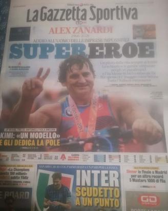La Gazzetta dello Sport: Alex Zanardi - 3/5/2026