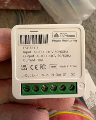 14 IoTorero mini relè ESPHome ESP32C3