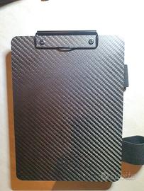 Cosciale volo pilot's kneeboard carbon fiber