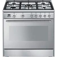 Forno elettrico gas 90cm di acciaio