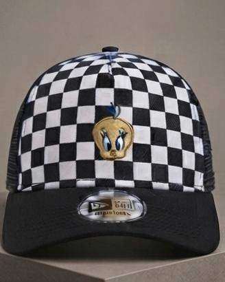 Cappello Titti Looney Tunes Scacchi Nero/Bianco