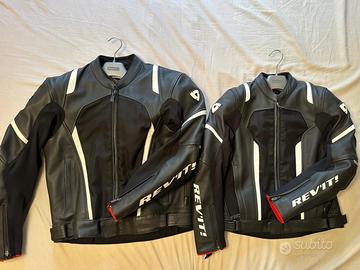 Coppia giacca moto Uomo e Donna REV'IT