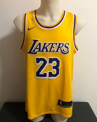 Canotta Nba Nike Swingman Lakers Lebron James 23