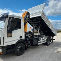 IVECO EUROCARGO 120EL22 RIBALTABILE GRU COPMA 108.