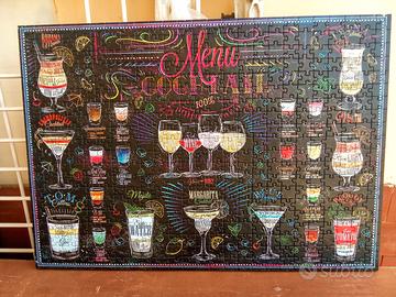Puzzle MENU COCKTAIL 