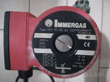 pompa caldaia Immergas 