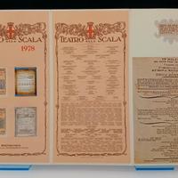 FOLDER 200° SCALA MILANO + BUSTA ANNULLO SPECIALE