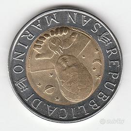  500 lire REPUBBLICA DI SAN MARINO 1996 HEGEL
