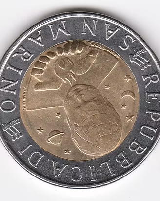  500 lire REPUBBLICA DI SAN MARINO 1996 HEGEL