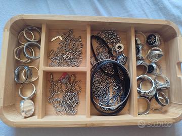 ANELLI COLLANE E BRACCIALI NUOVI MAI UTILIZZATI