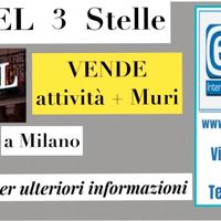 179/20 In Milano HOTEL 3 stelle, 1100 mq,