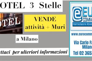 179/20 In Milano HOTEL 3 stelle, 1100 mq,