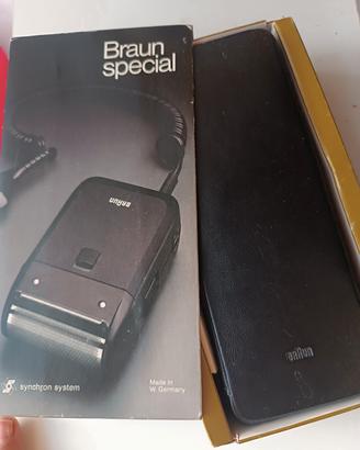 rasoio elettrico vintage Braun funzionante 