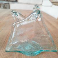 portatovagliolo in vetro artigianale artistico