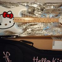 Chitarra Fender Stratocaster Hello Kitty by Squier