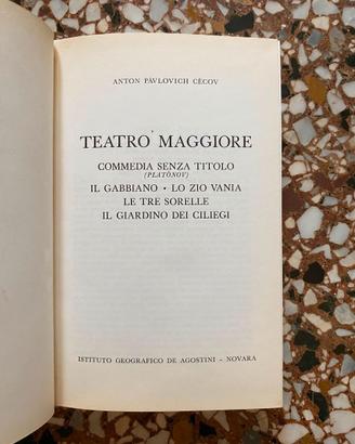 Anton Cechov - "Teatro Maggiore" - Istituto Geogra