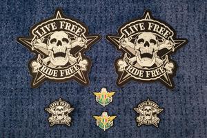 Toppe Skull Free Biker
