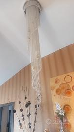 lampadario a cristalli
