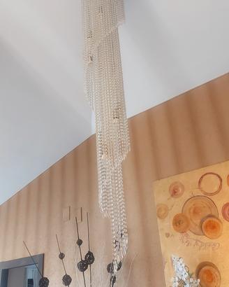 lampadario a cristalli