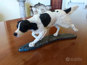 Statua cane Springer Spaniel Border Fine Arts