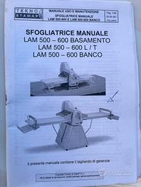 Sfogliatrice professionale pasticceria