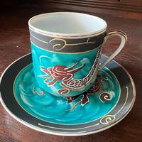 Tazzine caffe’ set porcellana vintage