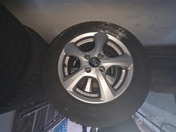 cerchi in lega da 15 pollici peugeot 307