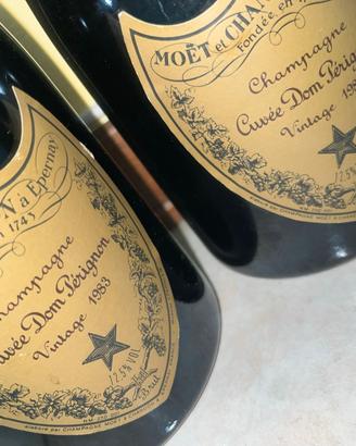 2 bottiglie di Dom Pérignon Vintage 1983 