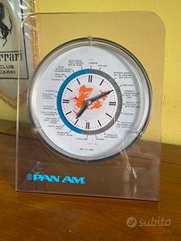 Orologio da tavolo della Pan Am