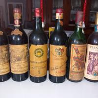 bottiglie  vino da collezione