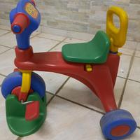 Triciclo Chicco utilizzabile in 3 modi diversi